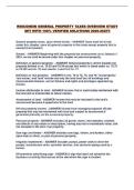 WISCONSIN GENERAL PROPERTY TAXES OVERVIEW STUDY SET WITH 100&percnt; VERIFIED SOLUTIONS 2026-2027&excl;&excl;