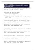 CPT NASM Questions and Answers Updated 2026