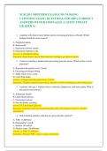 NUR 2811 MIDTERM EXAM ICHS NURSING  CAPSTONE EXAM &vert; QUESTIONS AND 100&percnt; CORRECT  ANSWERS WITH RATIONALES &vert; LATEST UPDATE  GRADED A&plus; 