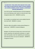 CULINARY ARTS 1 FINAL EXAM LATEST 2026-2027 ACTUAL EXAM  WITH COMPLETE QUESTIONS AND CORRECT DETAILED ANSWERS  &lpar;100&percnt; VERIFIED ANSWERS&rpar; &vert;ALREADY GRADED A&plus;&vert; &vert;&vert;PROFESSOR  VERIFIED&vert;&vert; &vert;&vert;BRANDNEW&excl;&excl;&excl;&vert;&vert;