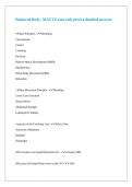 Balanced Body - MAT 1 Exam with precise detailed answers