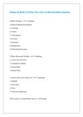 Balanced Body Written Test with verified detailed solutions