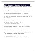 CPT Chapter 1 Chapter Review