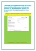 ATI PN Comprehensive Predictor 2023 Exit  Exam with NGN&colon; 180 Sample Questions&comma;  Answers&comma; and Rationales in ABCD Format &ndash; The  Ultimate Study Guide for LPN&sol;LVN Success