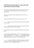 Multinational Financial Management &ndash; Exam 3 &lpar;MC&rpar;&comma; 2026 &ndash; Study Material and Practice Questions