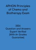 APHON Principles of Chemo & Biotherapy PDF &vert; Oncology Nursing Study Guide & Exam Prep