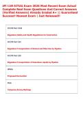 API 1169 ACTUAL Exam 2026 Most Recent Exam Actual  Complete Real Exam Questions And Correct Answers  &lpar;Verified Answers&rpar; Already Graded A&plus; &vert;&vert; Guaranteed  Success&excl;&excl; Newest Exam &vert; Just Released&excl;&excl;   