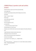 COMSAE Phase 2 questions with well verified  answers  Exquisite tenderness at apex of sacrum that is worsened by sitting  sacrococcygeal strain  HIV patient with white opaque patches with hemorrhagic necrosis of retina  CMV retinitis  Flatten &srarr; Compress &srarr;