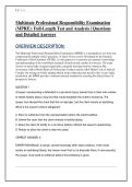 Multistate Professional Responsibility Examination &lpar;MPRE&rpar;&colon; Full-Length Test and Analysis &vert; Questions  and Detailed Answers 