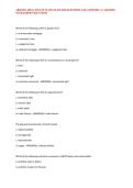 ARIZONA REAL ESTATE STATE EXAM 2026 QUESTIONS AND ANSWERS &vert; A&plus; GRADED &vert; WITH EXPERT SOLUTIONS
