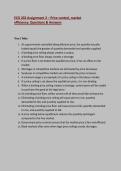 Assignment 2&colon;ECO 202&colon;ECO 202 Assignment 2 &ndash; Price control&comma; market efficiency&colon; Questions & Answers&colon; Updated A&plus; Score Guide Solution