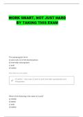 HK 3401 TEST 1 PART 3 QUESTIONS AND CORRECT ANSWERS