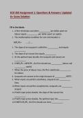 Assignment 1&colon;ECO 202 Assignment 1&colon; Questions & Answers&colon; Updated A&plus; Score Solution