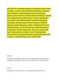 MKT 320F Unit 1 Marketing Strategies & Management Exam&colon; Market Orientation&comma; Customer Value&comma; Relationship Marketing&comma; Production & Sales Orientation&comma; Societal Marketing&comma; Customer Satisfaction&comma; Empowerment & Teamwork&comma; CRM&comma; On-Demand Marketing&comma; Marketing Plan