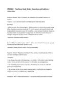 SPC 1608 &ndash; Final Exam Study Guide &ndash; Questions and Solutions &ndash; 2025&sol;2026
