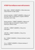 ATSEP-Surveillance exam with answers