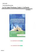 est Bank with Verified Answers &ndash; Understanding Pharmacology &lpar;3rd Edition&rpar; Workman & LaCharity &vert; All Chapters Covered &vert; Rated A&plus; &vert; Latest Edition