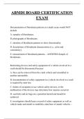 ABMDI BOARD CERTIFICATION  EXAM QUESTIONS AND ANSWERS 2026