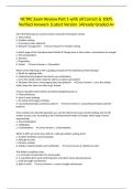NCTRC Exam Review Part 1 with all Correct & 100&percnt; Verified Answers &vert;Latest Version &vert;Already Graded A&plus;