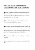 FDNY S-92 ACTUAL EXAM PAPER 2026 QUESTIONS WITH SOLUTIONS GRADED A&plus;