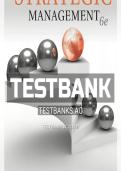 This Test Bank for Strategic Management 2nd Edition by Frank T&period; Rothaermel is a comprehensive and highly effective resource designed to help students master key concepts in business strategy&comma; corporate planning&comma; and competitive analysis&period; It includes multi