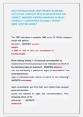 ANCC FNP Board EXAM &vert;&vert; MOST RECENT EXAM 2026-           2027 ACTUAL COMPLETE REAL EXAM QUESTIONS AND  CORRECT ANSWERS &lpar;VERIFIED ANSWERS&rpar; ALREADY  GRADED A&plus; &vert; GUARANTEED SUCCESS&excl;&excl;  NEWEST                             EXAM &vert; JUST RELEASED&excl;&excl;