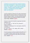 ATI DOSAGE CALCULATION PN ADULT MEDICAL SURGICAL   PROCTORED ASSESSMENT 3&period;1 &vert;&vert; MOST RECENT EXAM 2026               -2027 ACTUAL COMPLETE  50 REAL EXAM QUESTIONS AND  CORRECT  ANSWERS &lpar;VERIFIED ANSWERS&rpar; ALREADY  GRADED A&plus; &vert; GUARANTEED SUCCESS&excl;&excl; NEWEST     