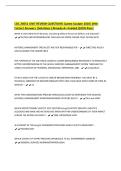 CDC 2S051 UNIT REVIEW QUESTIONS &lpar;Latest Update 2026&rpar; With Correct Answers &vert;Solutions &vert;Already A&plus; Graded &lpar;100&percnt; Pass&rpar;