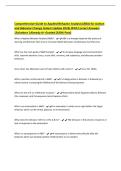 Comprehensive Guide to Applied Behavior Analysis &lpar;ABA&rpar; for Autism and Behavior Change &lpar;Latest Update 2026&rpar; With Correct Answers &vert;Solutions &vert;Already A&plus; Graded &lpar;100&percnt; Pass&rpar;