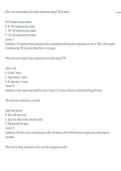 Basic Life Support  Exam 1110 Questions with Rationale Answers