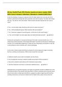Mental Health&sol;Psych HESI Review Questions &lpar;Latest Update 2026&rpar; With Correct Answers &vert;Solutions &vert;Already A&plus; Graded &lpar;100&percnt; Pass&rpar;