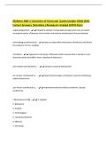 Midterm ABA-1 University of Cincinnati &lpar;Latest Update 2026&rpar; With Correct Answers &vert;Solutions &vert;Already A&plus; Graded &lpar;100&percnt; Pass&rpar;