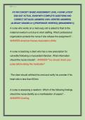 ATI RN CONCEPT BASED ASSESSMENT LEVEL 4 EXAM LATEST  2026-2027 ACTUAL EXAM WITH COMPLETE QUESTIONS AND  CORRECT DETAILED ANSWERS &lpar;100&percnt; VERIFIED ANSWERS&rpar;  &vert;ALREADY GRADED A&plus;&vert; &vert;&vert;PROFESSOR VERIFIED&vert;&vert; &vert;&vert;BRANDNEW&excl;&excl;&excl;&vert;&vert;