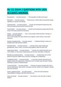 NU 131 EXAM 3 QUESTIONS WITH 100&percnt; ACCURATE ANSWERS 