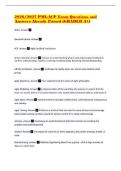 2026&sol;2027 PMI-ACP Exam Questions and Answers Already Passed &lpar;GRADED A&plus;&rpar;