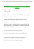 WGU D084 PreAssessment Exam Questions with Correct Answers 100&percnt; Verified 