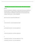WGU D084 - general study Questions with Correct Answers 100&percnt; Verified