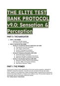 2026&sol;2027 Elite Test Bank & Rationale&colon; Sensation and Perception 6th Edition by Jeremy Wolfe &vert; Complete Q&A with Clinical Insights