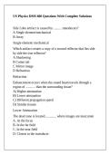 US Physics DMS 600 Questions With Complete Solutions