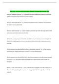 WGU D637 Curriculum and Instructional Strategies for Meaningful Learning- Questions and Answers