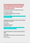 Creative Writing Exam Newest 2025&sol;2026 Actual  Exam Complete Questions And Correct Detailed  Answers &lpar;Verified Answers&rpar; &vert;Already Graded  A&plus;&vert;&vert;Brand New Version&excl;&excl; 