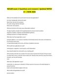 MA100 exam 2 Questions and answers&vert; Updated RATED A&plus; &vert; NEW 2026