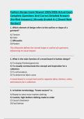 Fashion Design Exam Newest 2025&sol;2026 Actual Exam  Complete Questions And Correct Detailed Answers  &lpar;Verified Answers&rpar; &vert;Already Graded A&plus;&vert;&vert;Brand New  Version&excl;&excl; 