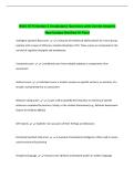 WGU D775 Section 2 Vocabulary&vert; Questions with Correct Answers  New Update