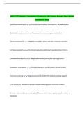 WGU D775 Section 1 Vocabulary&vert; Questions with Correct Answers New Update