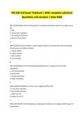 FIN 202 Full Exam Testbank &vert; With complete solution&vert; Questions and answers &vert; New 2026 