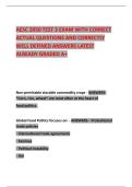AESC 2050 TEST 3 EXAM WITH CORRECT ACTUAL QUESTIONS AND CORRECTLY WELL DEFINED ANSWERS LATEST ALREADY GRADED A&plus;