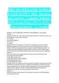 DRIVER OPERATOR MOBILE WATER SUPPLY 2026&sol;2027 &vert; Questions and Answers &vert; Complete Solution &vert; MWS Exam Prep &vert; IFSTA NFPA &vert; Pass Guaranteed - A&plus; Graded