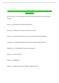 Yoga Teacher Training 200 Hour Exam Questions with Correct Answers&vert; Latest Update