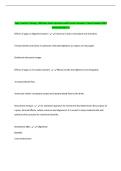 Yoga Teacher Training - 200 Hour Exam Questions with Correct Answers&vert; Latest Update
